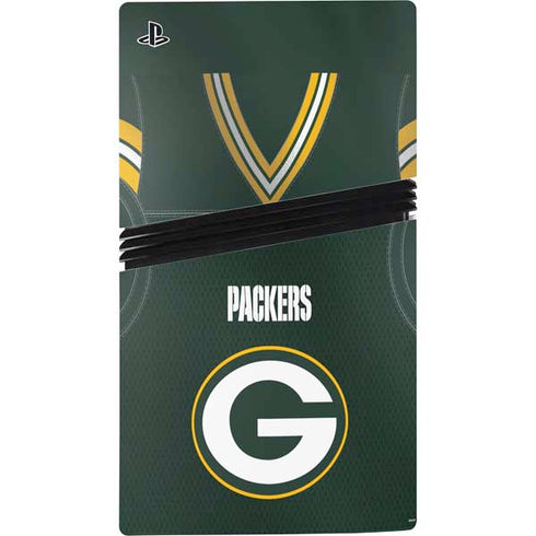 NFL Green Bay Packers Team Jersey PS5 Pro Bundle Skin